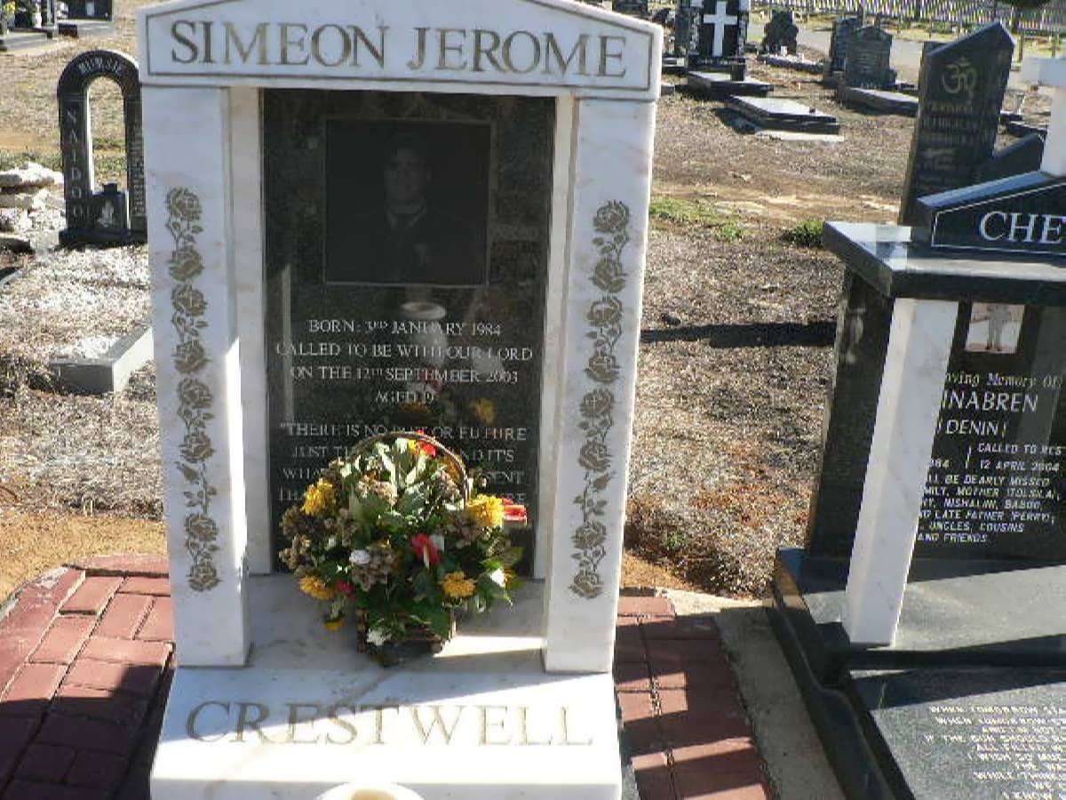 CRESTWELL Simeon Jerome 1984-2003