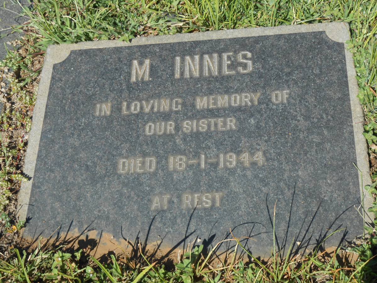 INNES M. -1944