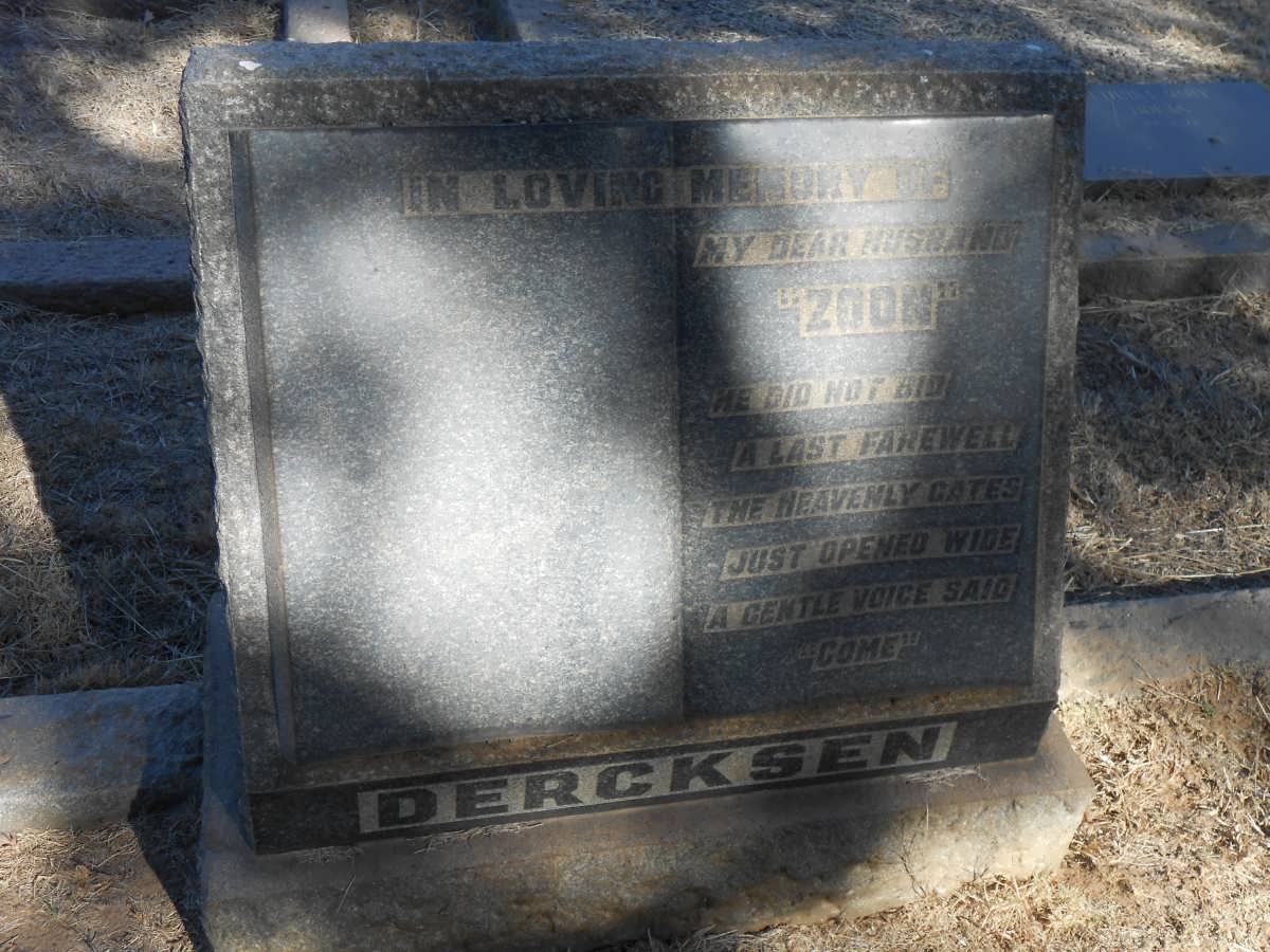 DERCKSEN Zoon