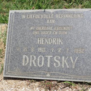 DROTSKY Hendrik 1913-1992