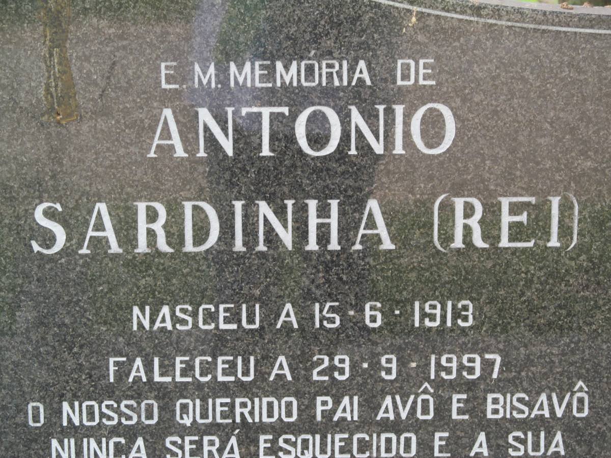 DUARTE Antonio Sardinha 1913-1997 &amp; Maria Sardinha 1914-1994