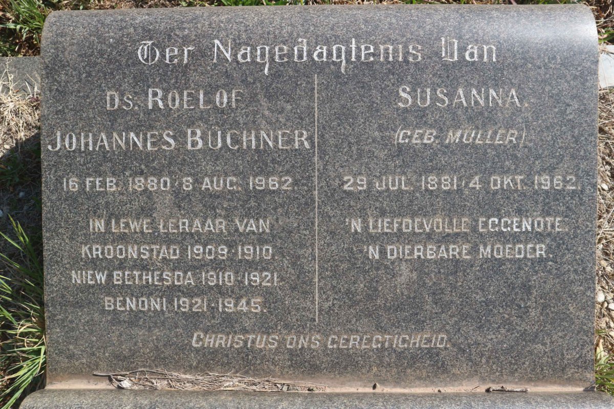 FEENSTRA Roelof Johannes Buchner 1880-1962 & Susanna MULLER 1881-1962_2
