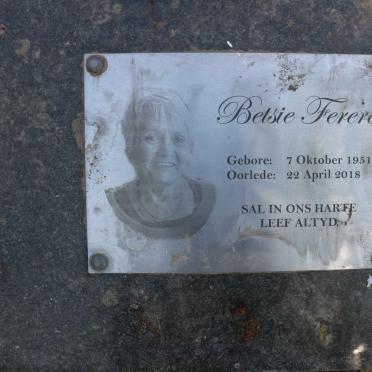 FERERO Betsie 1951-2018
