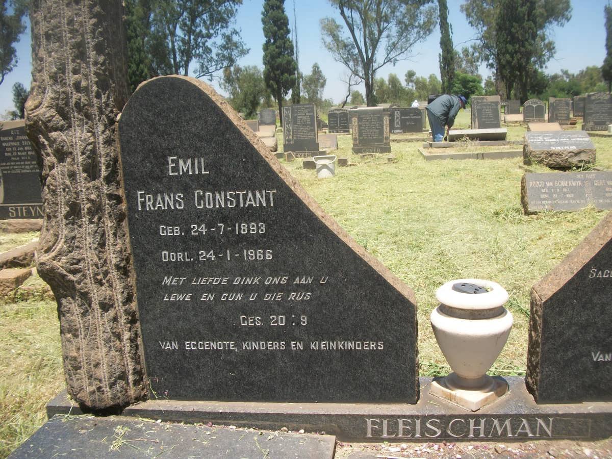 FLEISCHMAN Emil Frans Constant 1883-1966