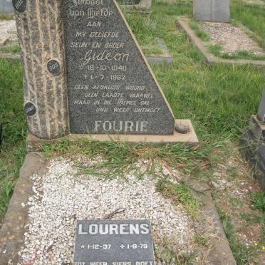 FOURIE Gideon 1946-1967 :: ? Lourens 1937-1979