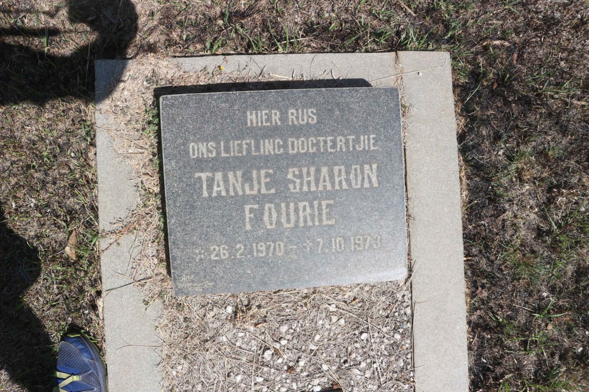 FOURIE Tanje Sharon 1970-1973
