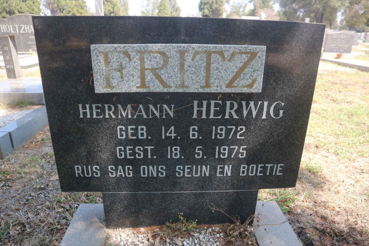 FRITZ Hermann Herwig 1972-1975