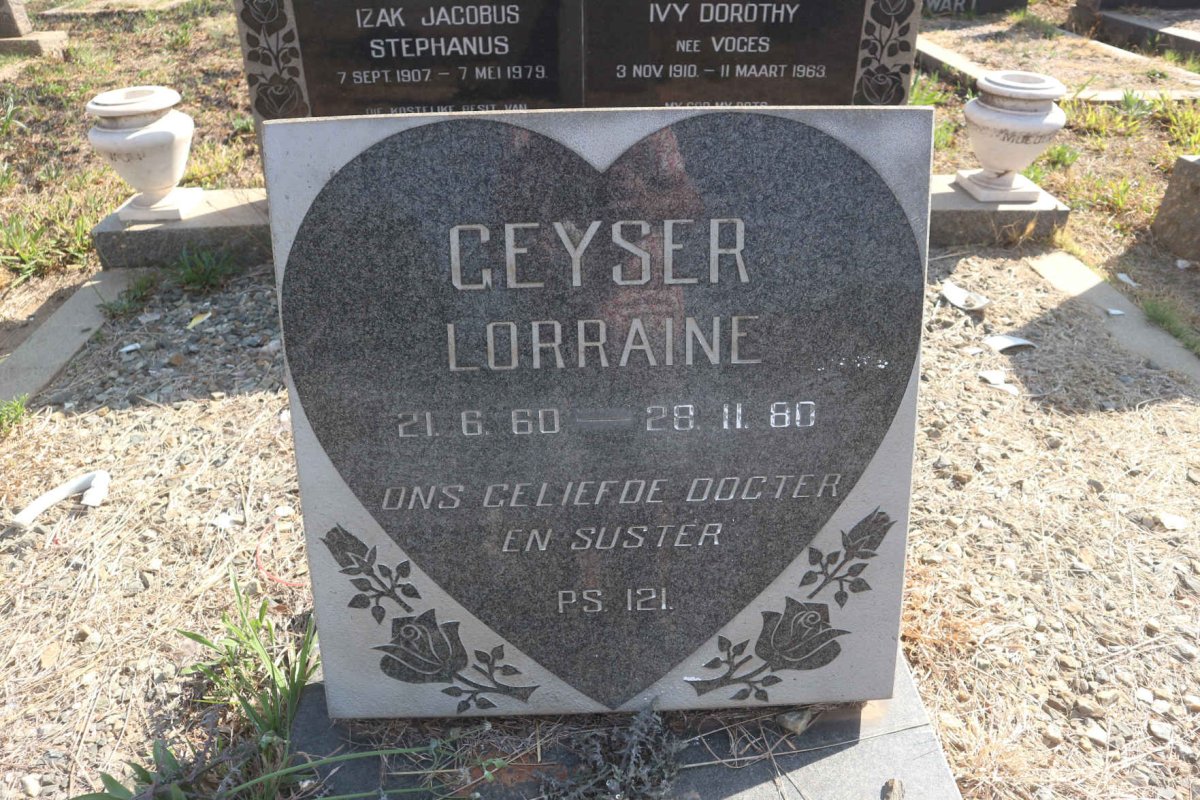GEYSER Lorraine 1960-1980