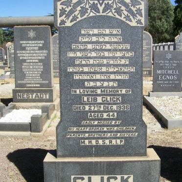 GLICK Leib -1936