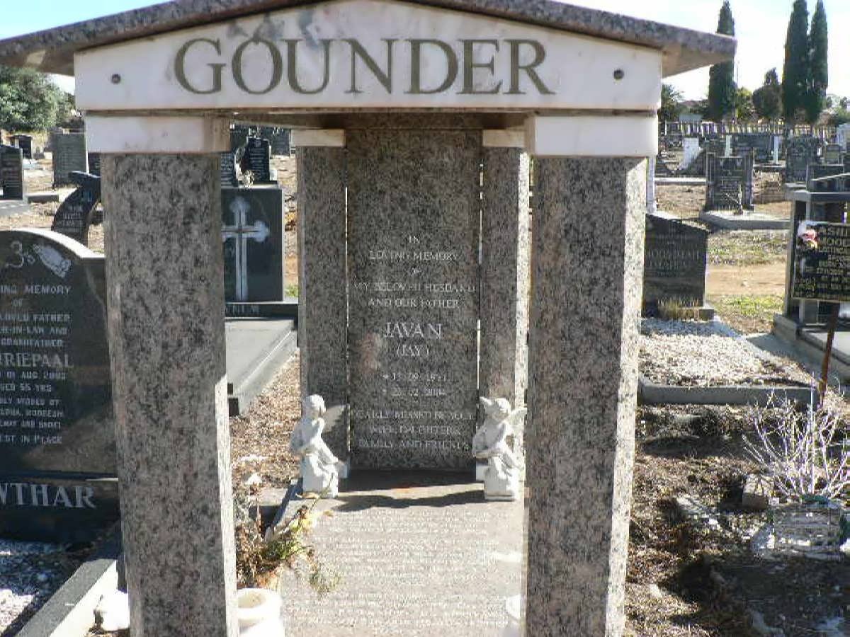 GOUNDER Javan 1971-2004
