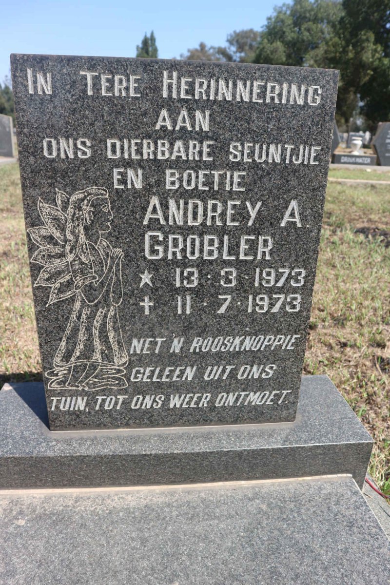 GROBLER Andrey A. 1973-1973