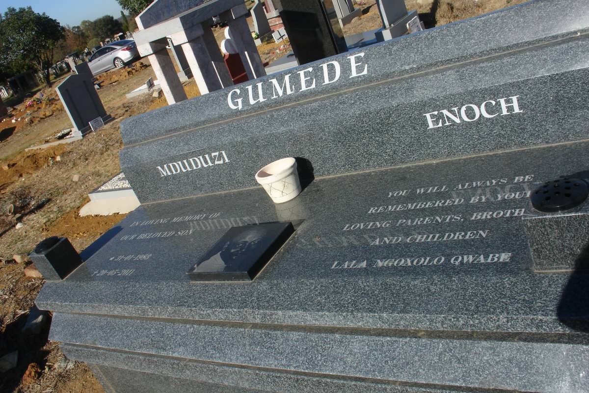 GUMEDE Mduduzi Enoch 1983-2011
