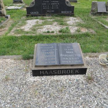 HAASBROEK Leonard Francois 1894-1965 &amp; Anna Margaretha 1910-2006