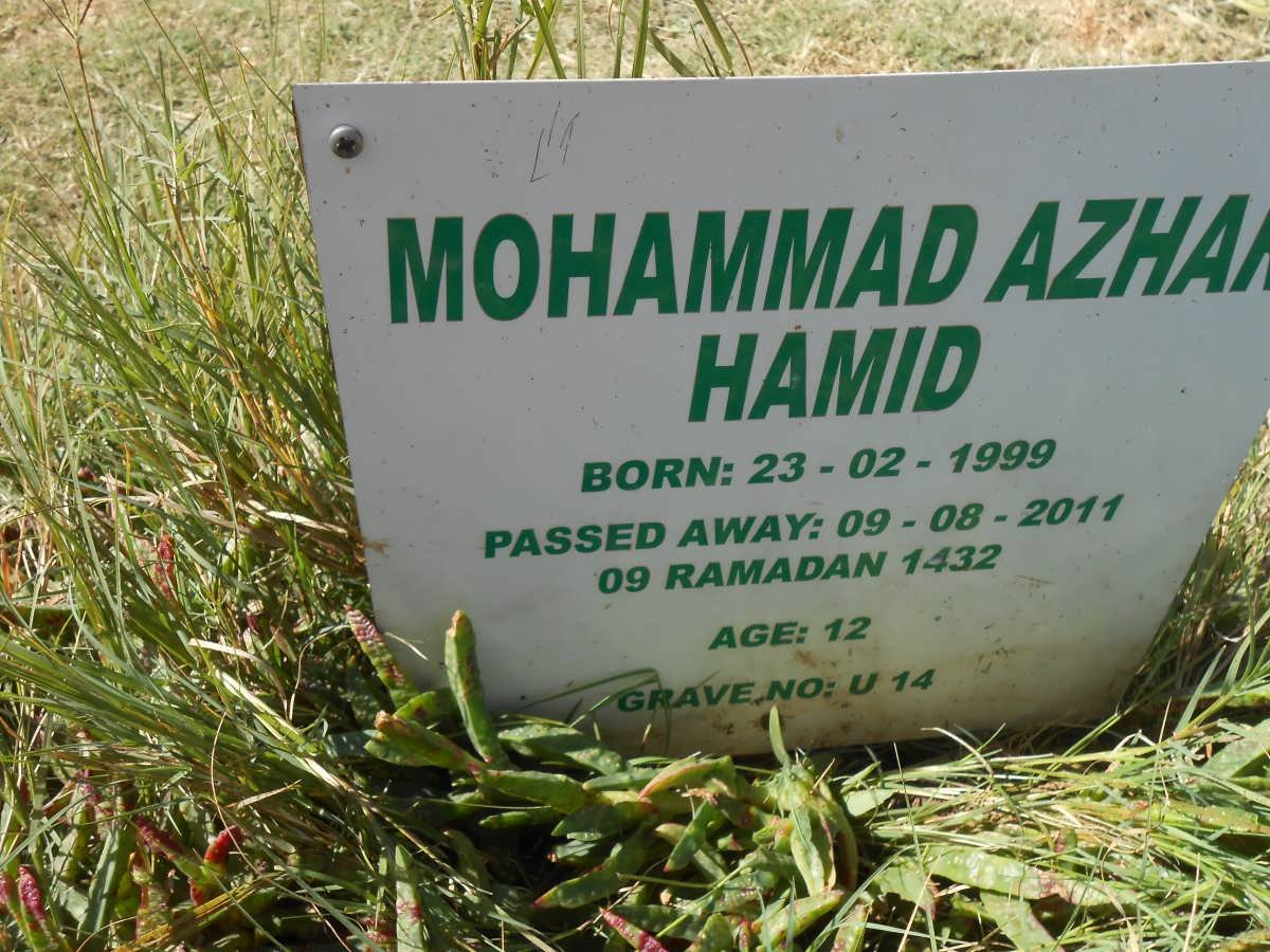 HAMID Mohammad Azha? 1999-2011