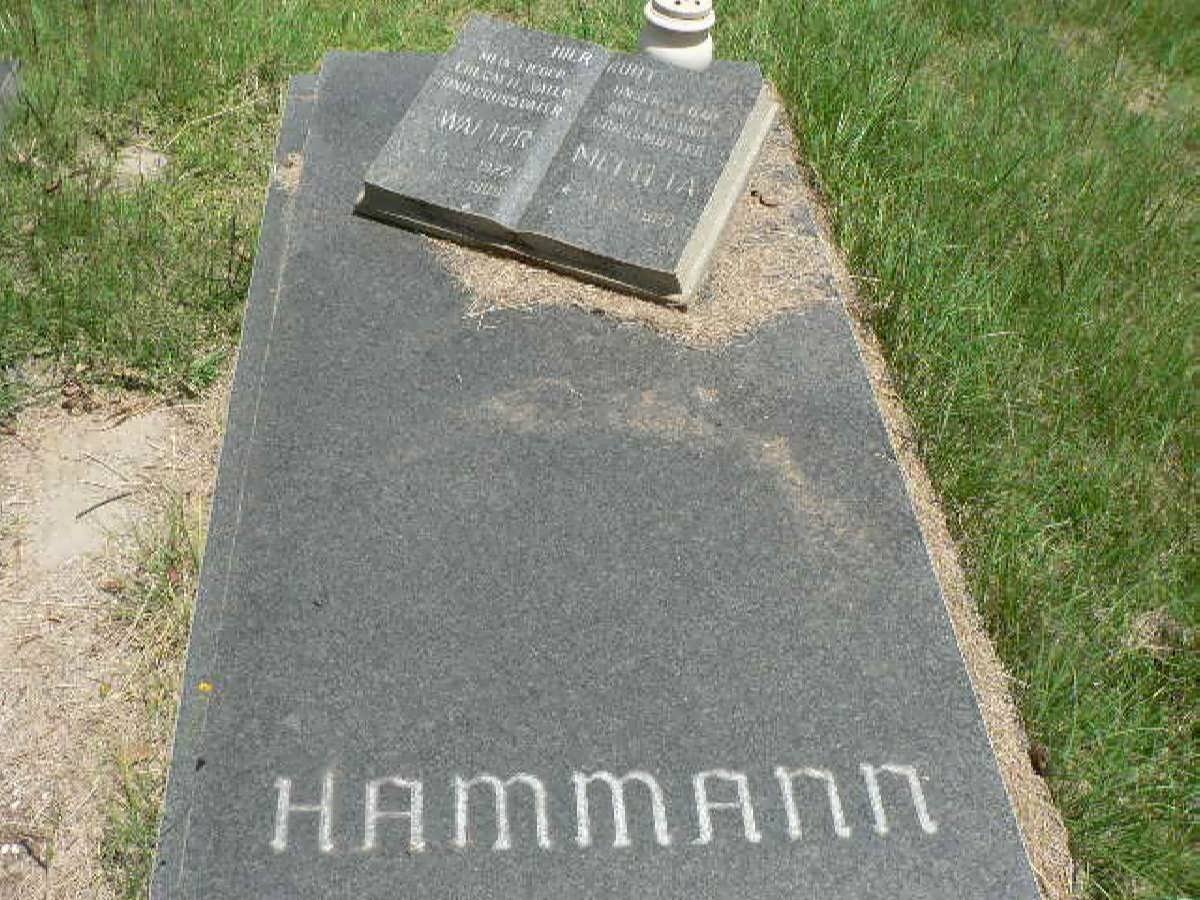 HAMMANN Walter 1922-1989 &amp; Melitta 1928-