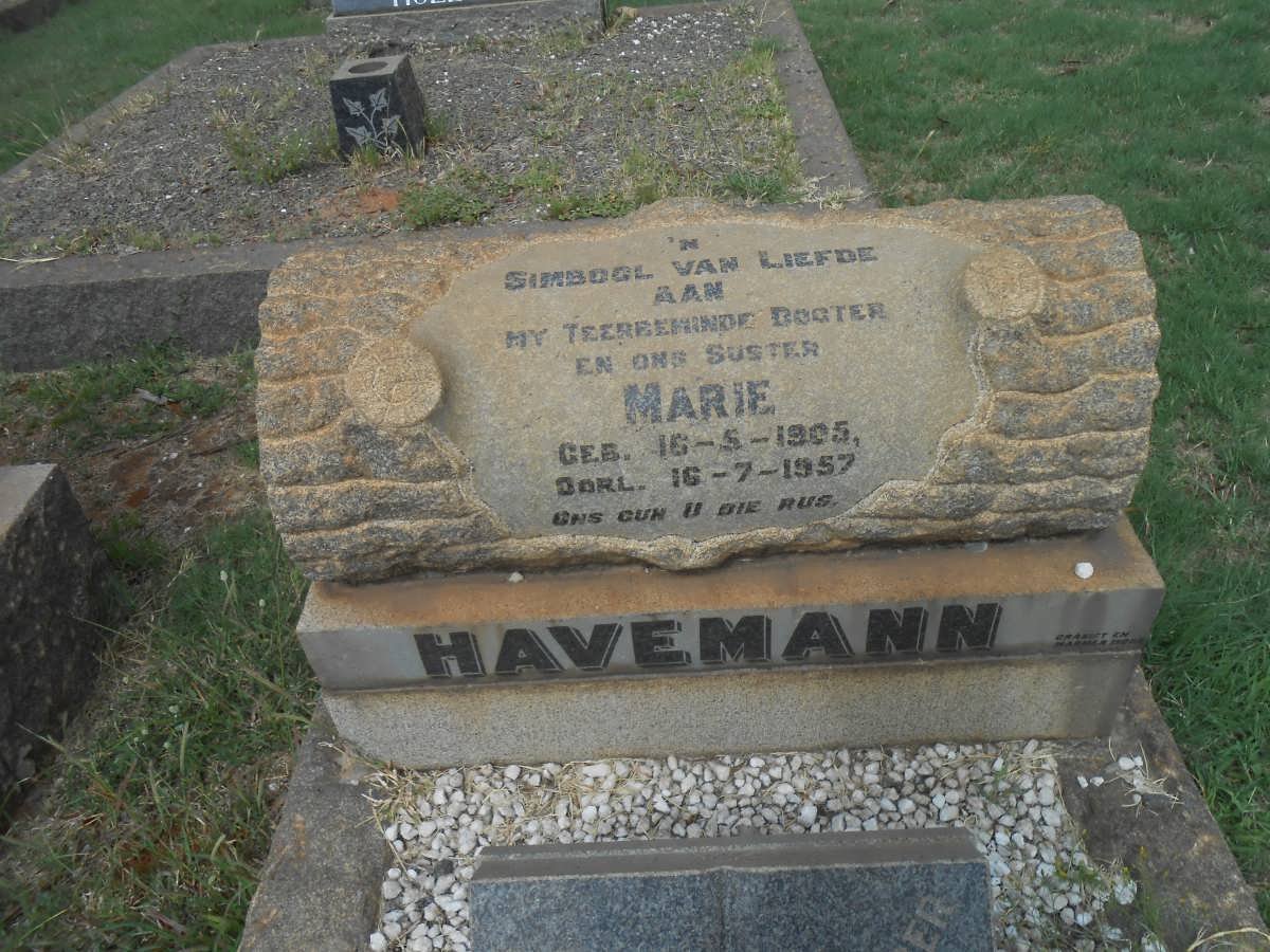 HAVEMANN Marie 1905-1957 :: CLARK E. 1942-1980