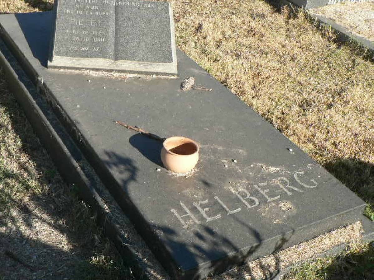 HELBERG Pieter 1925-1990