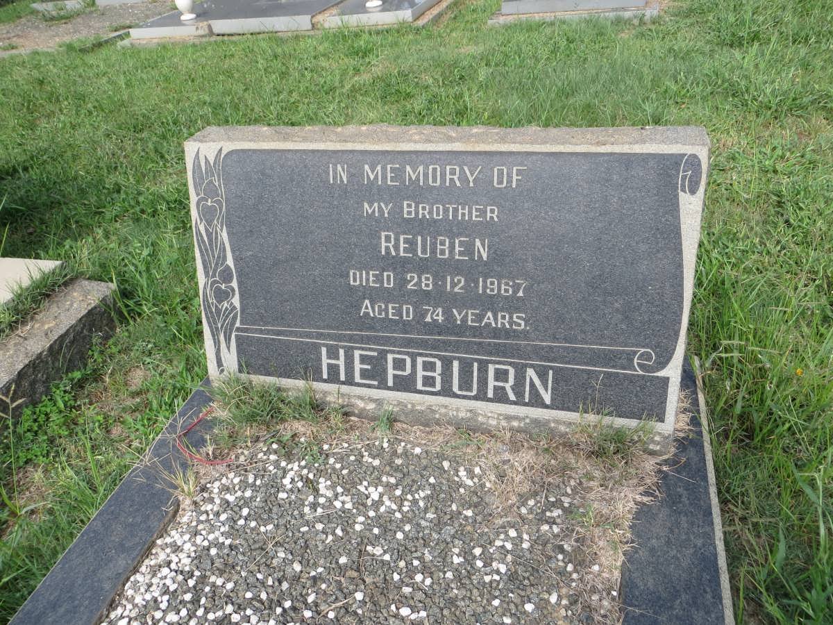 HEPBURN Reuben -1967