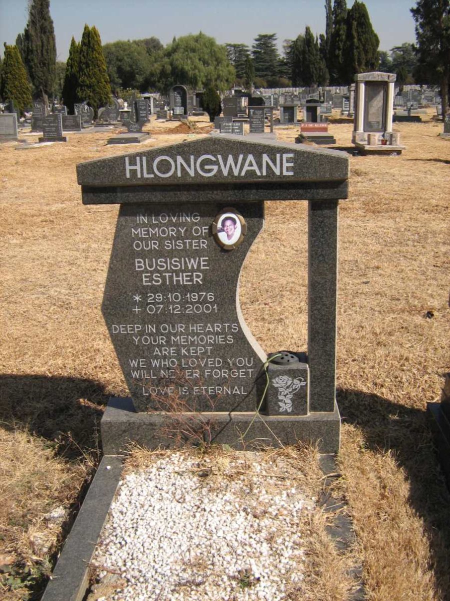 HLONGWANE Busisiwe Esther 1976-2001