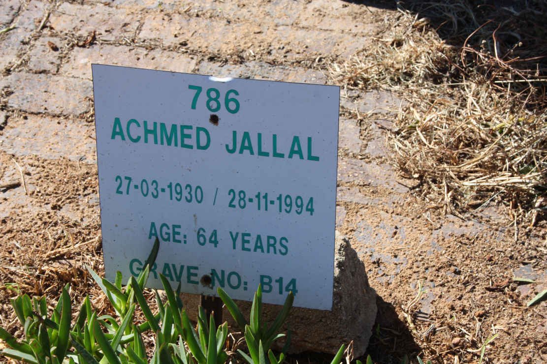 JALLAL Achmed 1930-1994