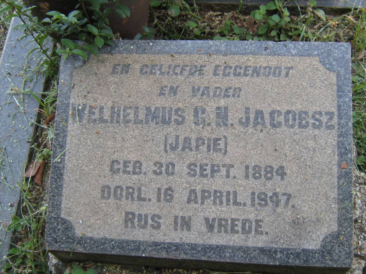 JACOBSZ Welhelmus G.N. 1884-1947