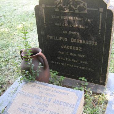 JACOBSZ Welhelmus G.N. 1884-1947 :: JACOBSZ Phillipus Bernardus 1922-1940