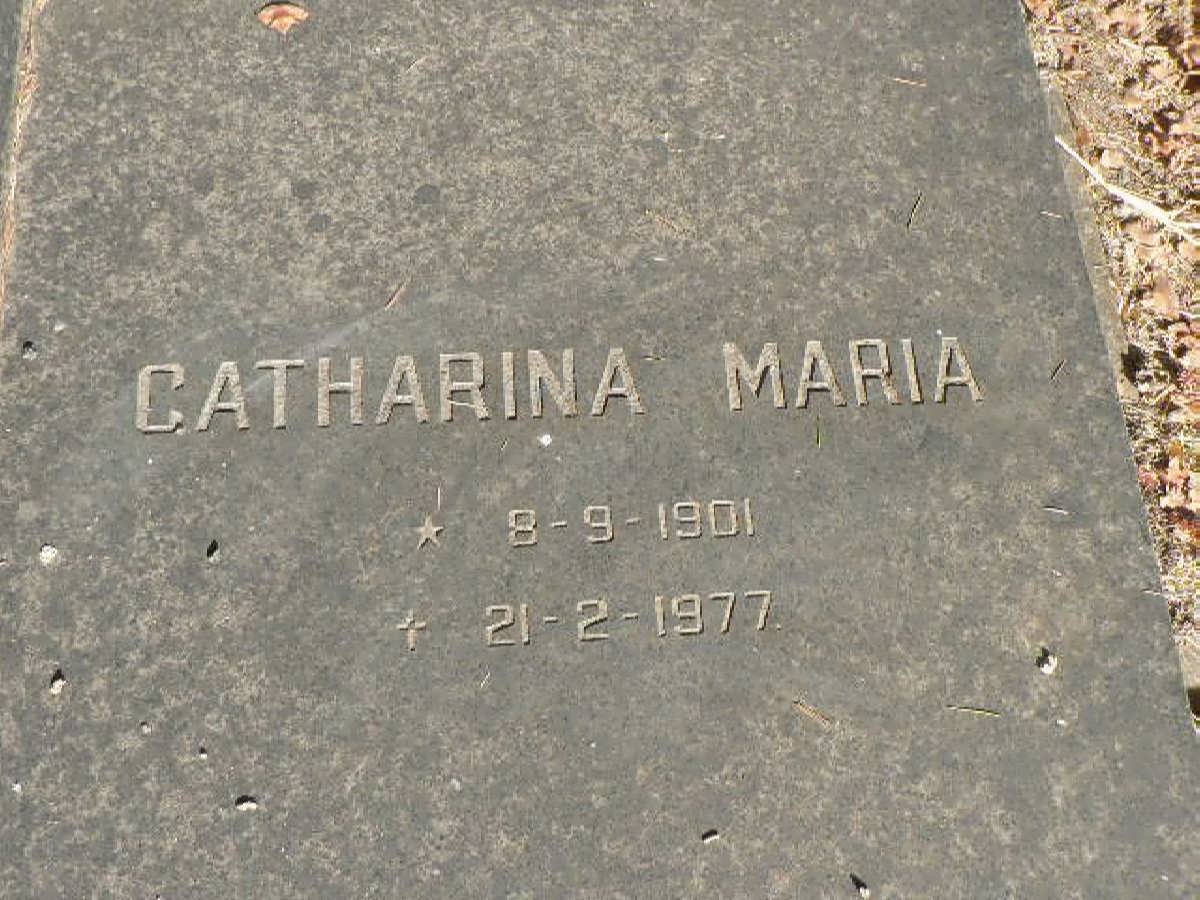 JOHNSTONE Catharina Maria 1901-1977