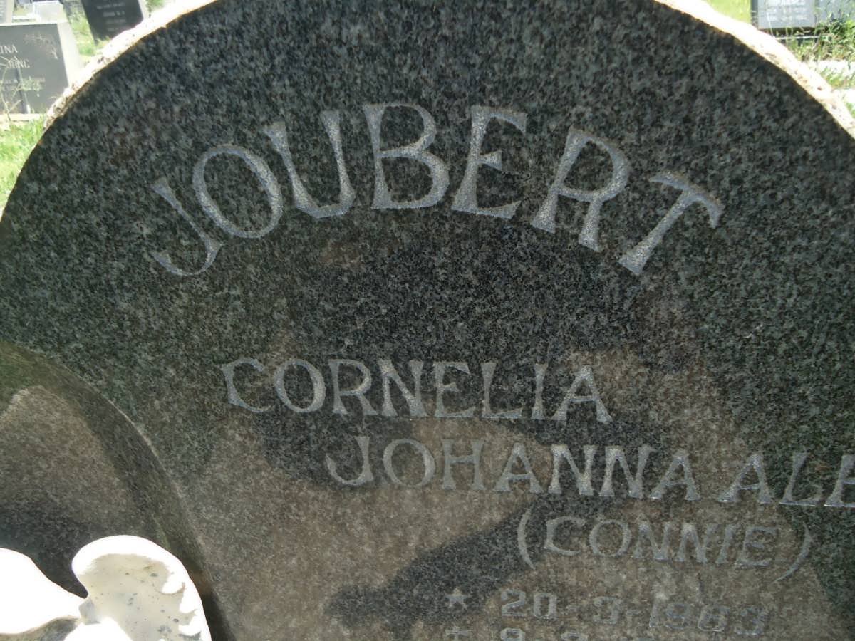 JOUBERT Cornelia Johanna Aletta 1963-1965