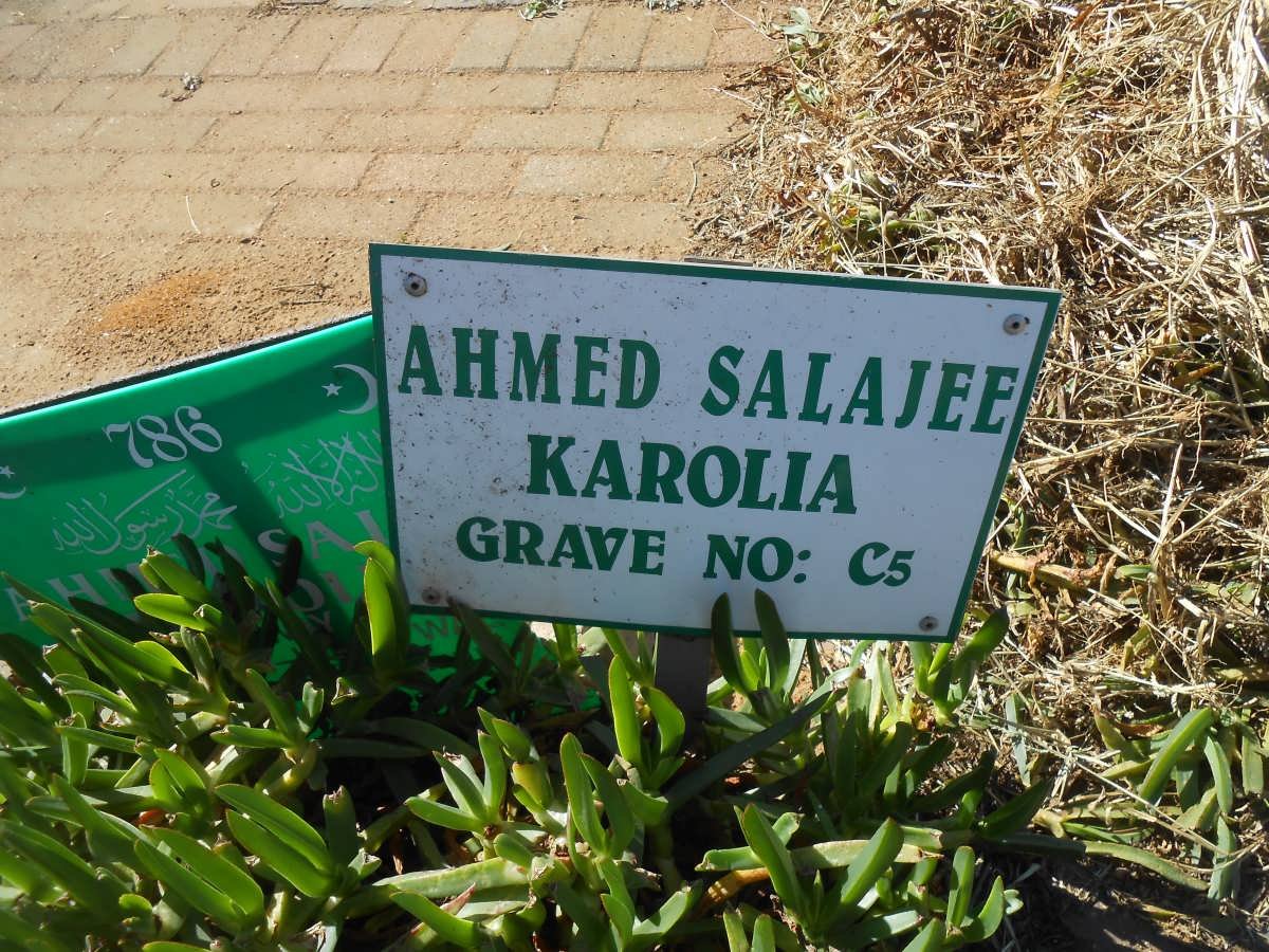 KAROLIA Ahmed Salajee