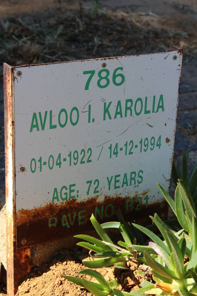 KAROLIA Avloo I. 1922-1994