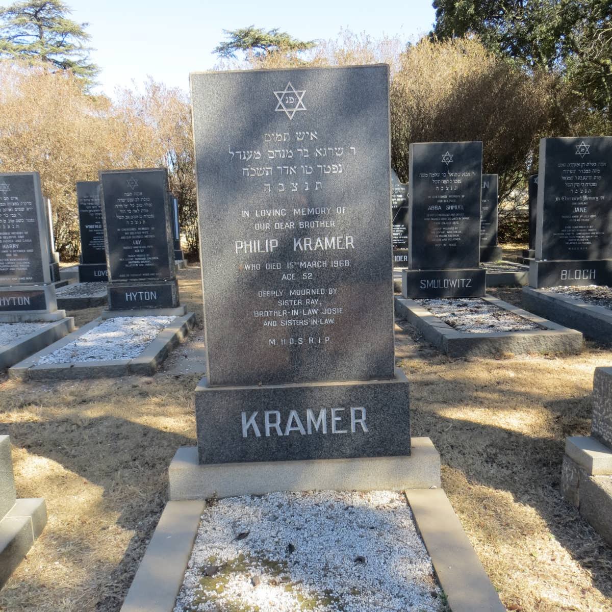 KRAMER Philip -1968