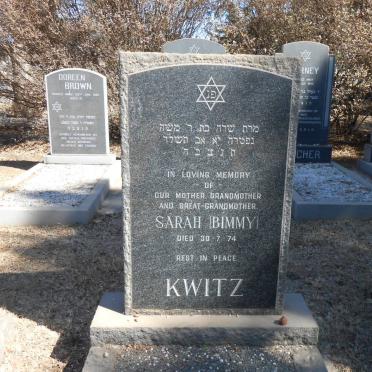 KWITZ Sarah -1974