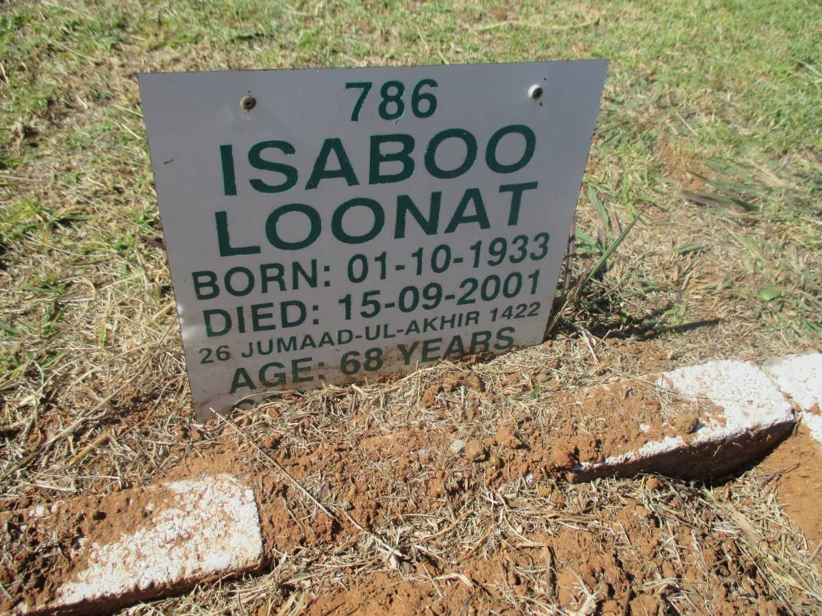 LOONAT Isaboo 1933-2001