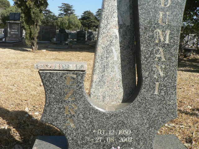 MAFANYA Ezra Dumani 1950-2002