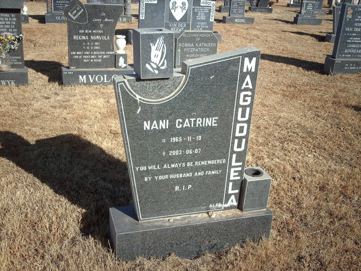 MAGUDULELA Nani Catrine 1965-2003