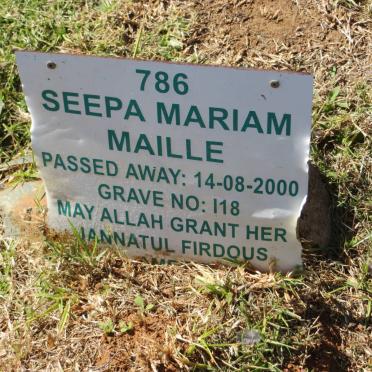 MAILLE SEEPA Mariam -2000