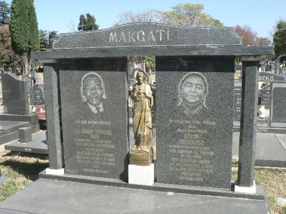 MAKGATI Charles Mashane 1929-2006 &amp; Edith Jabulile 1949-1997