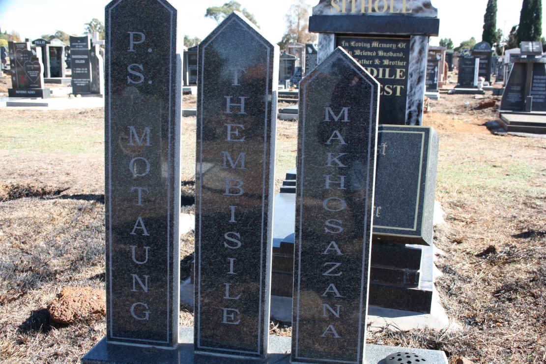 MAKHOSAZANA P.S. Motaung Thembisile 1973-2008