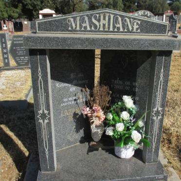 MASHIANE Lazarus N? 1936-2003
