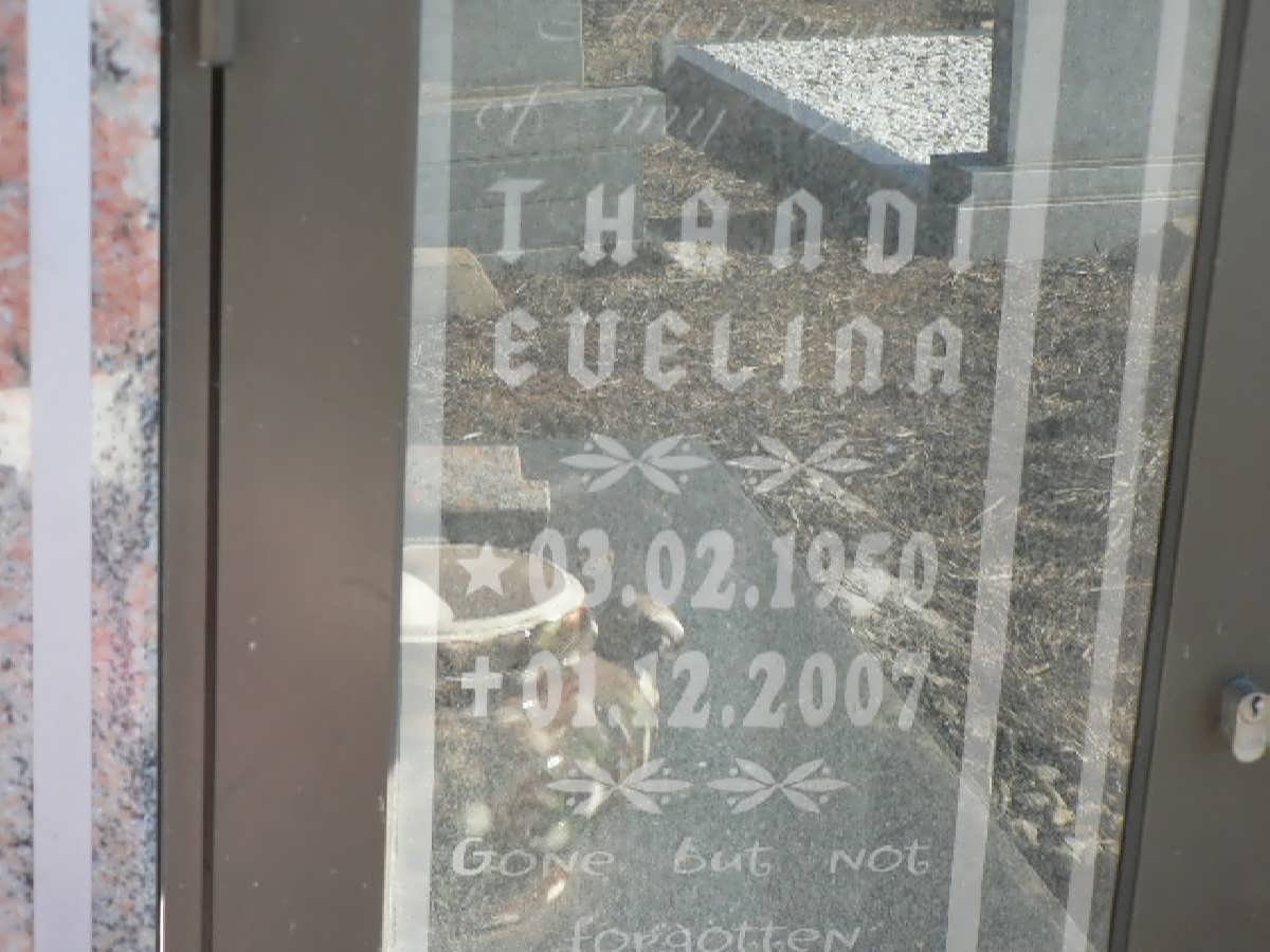 MATHIBE Thandi Evelina 1950-2007