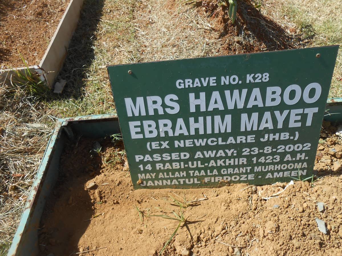 MAYET Hawaboo Ebrahim -2002