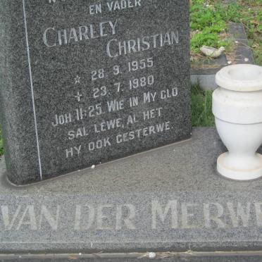 MERWE Charley Christian, van der 1955-1980