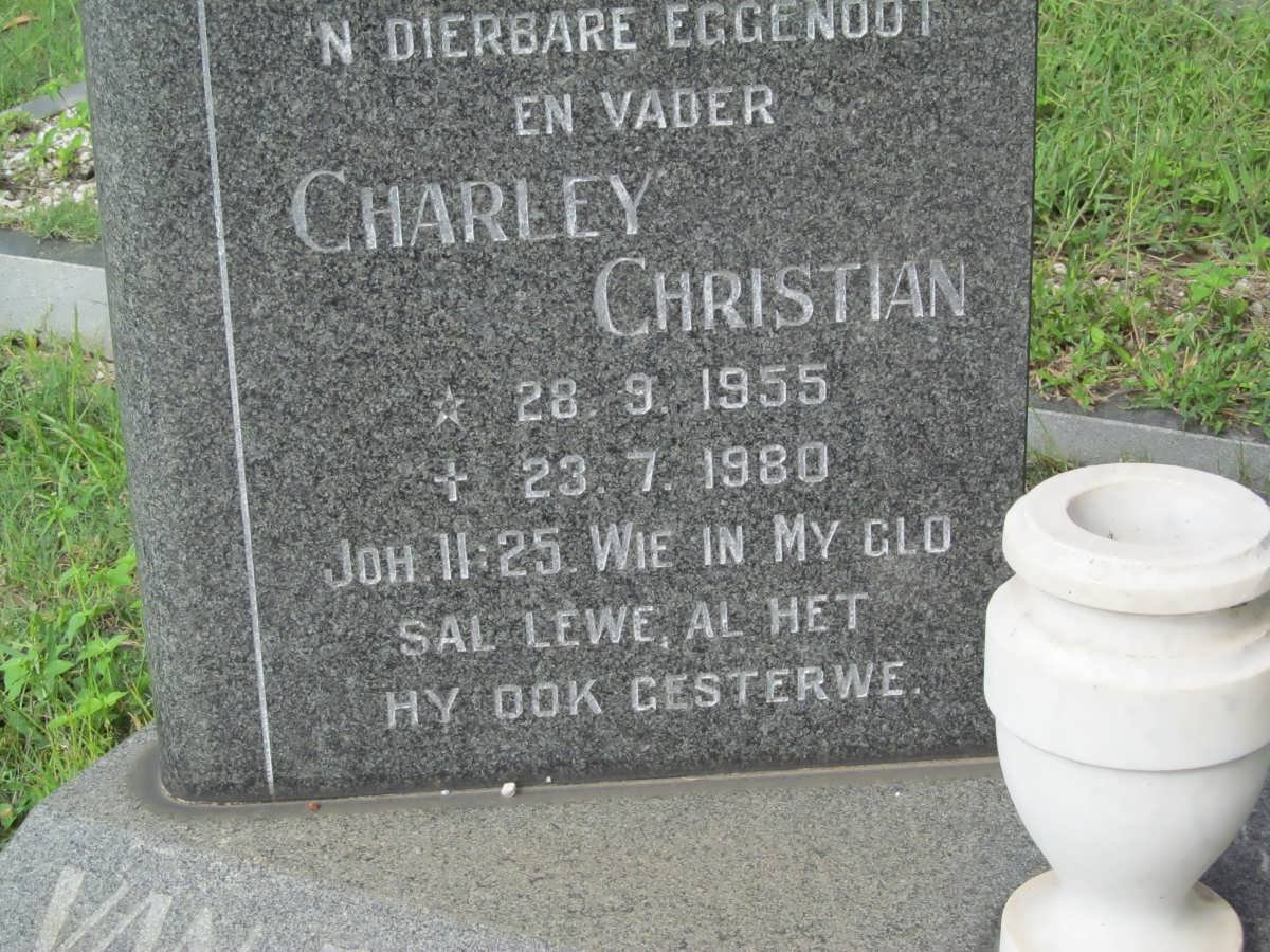 MERWE Charley Christian, van der 1955-1980