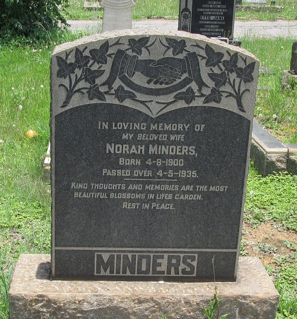 MINDERS Norah 1900-1935