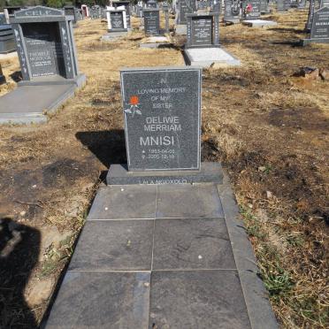 MNISI Deliwe Merriam 1953-2005