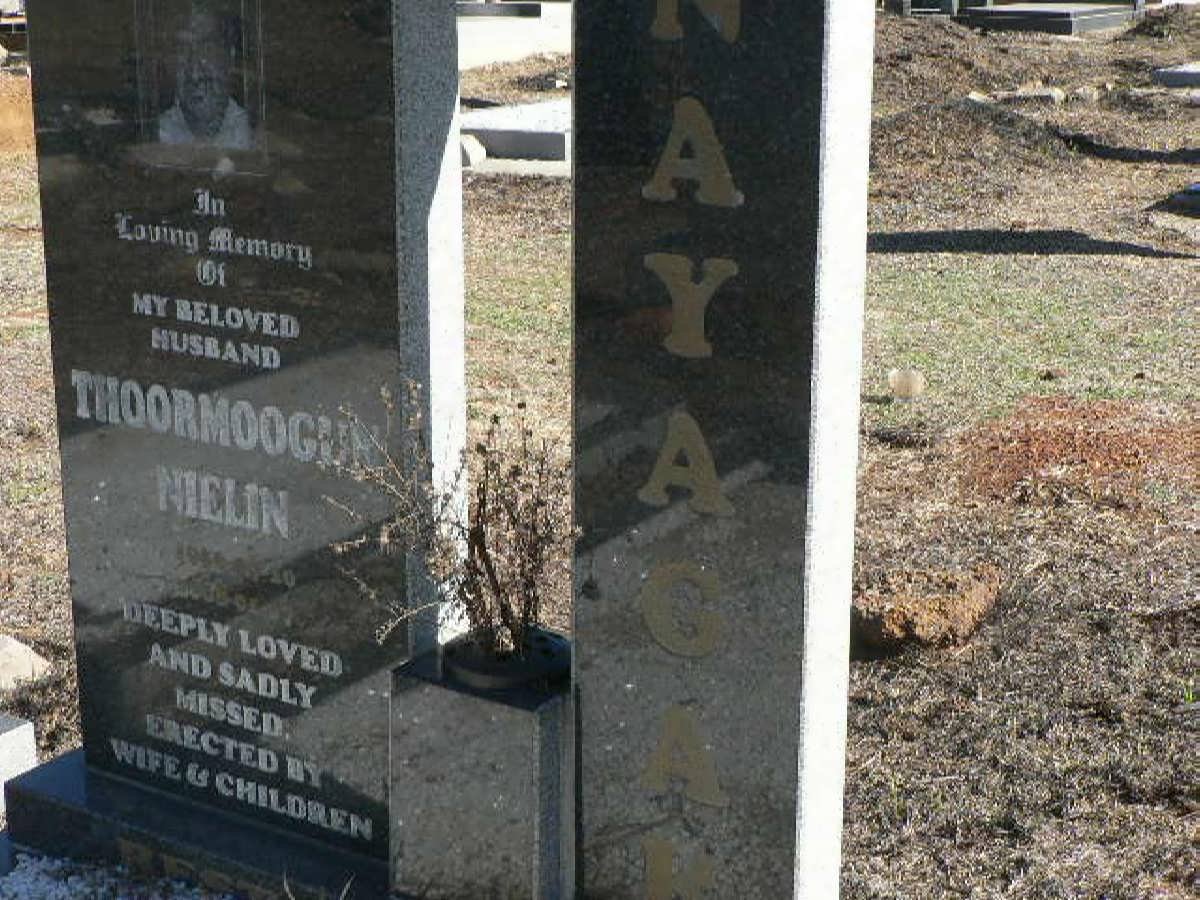 NAYAGAR Thoormoogun Nielin 1956-2008