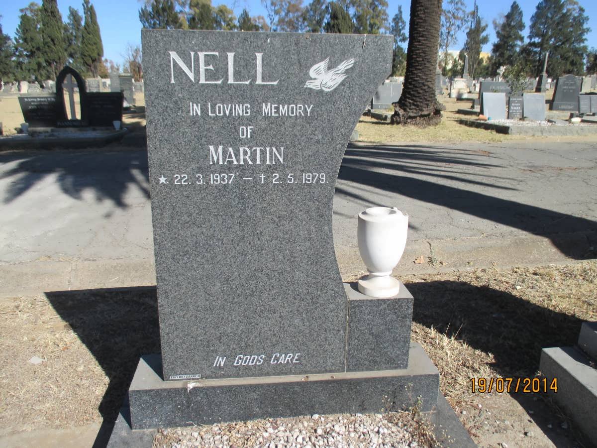 NELL Martin 1937-1979