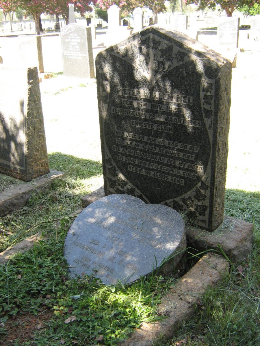 NEL Pieter Wellem -1941 :: NEL Johannes Pieter 1943-1964