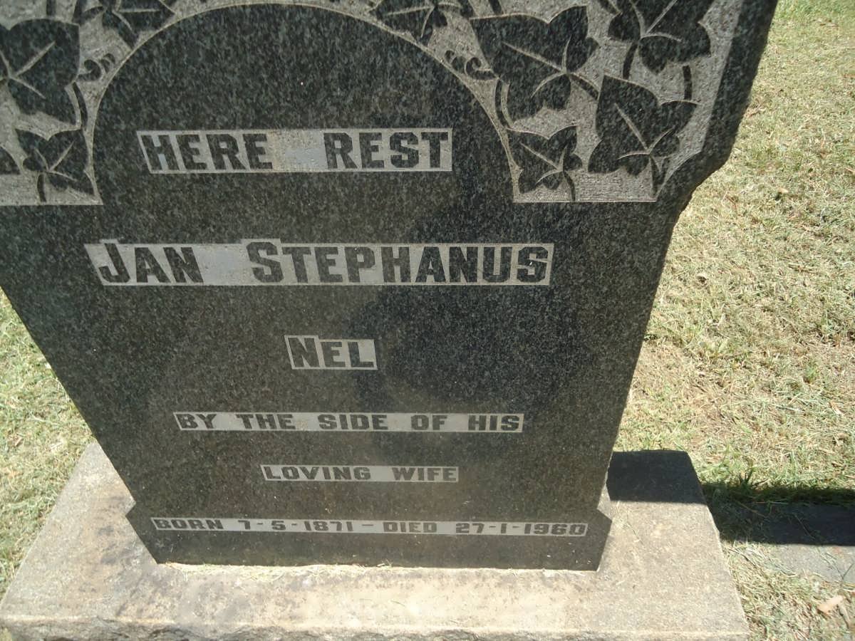 NEL Jan Stephanus 1871-1960