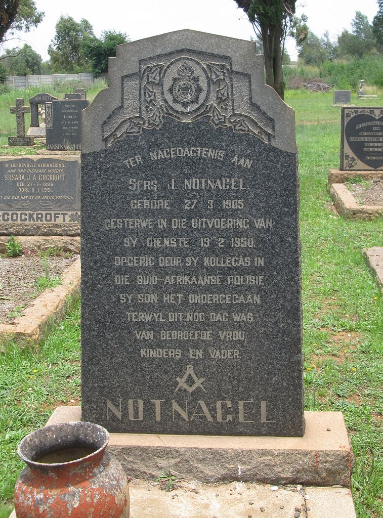 NOTNAGEL J. 1905-1950